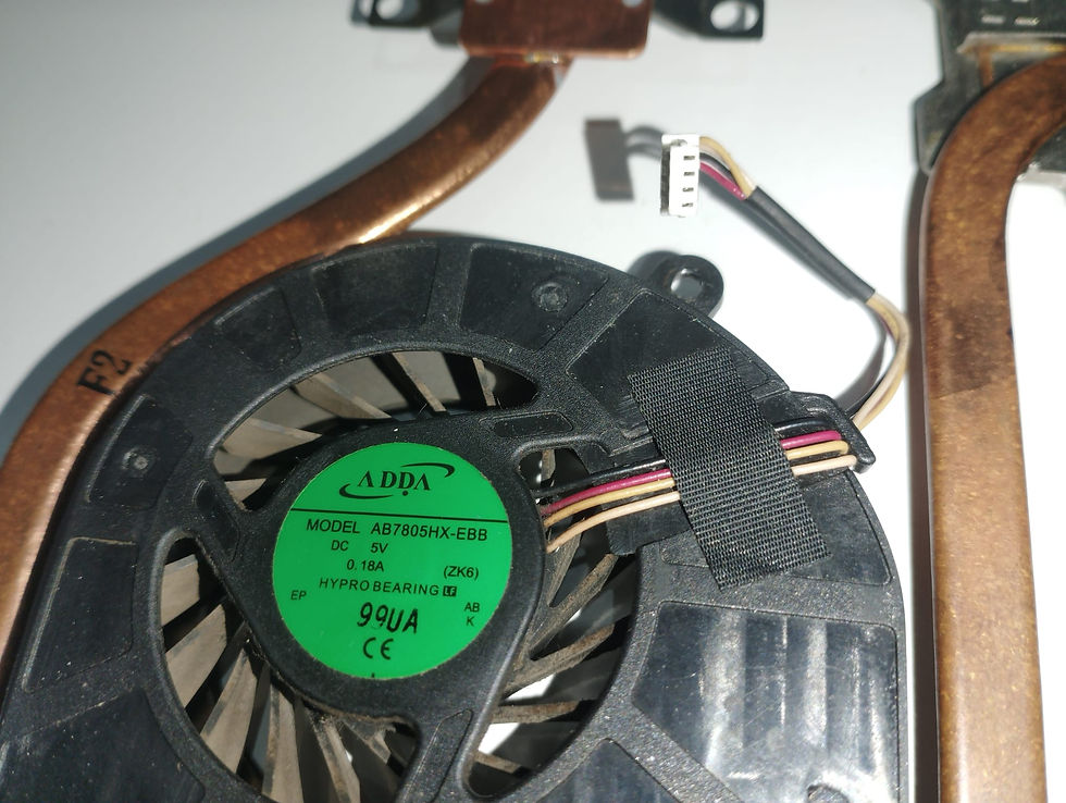 Küçük resim: ACER ASPİRE 5739-G SOĞUTUCU BAKIR + FAN
