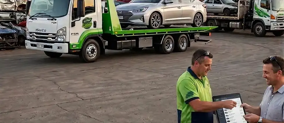 Truck removal service Perth heavy vehicle