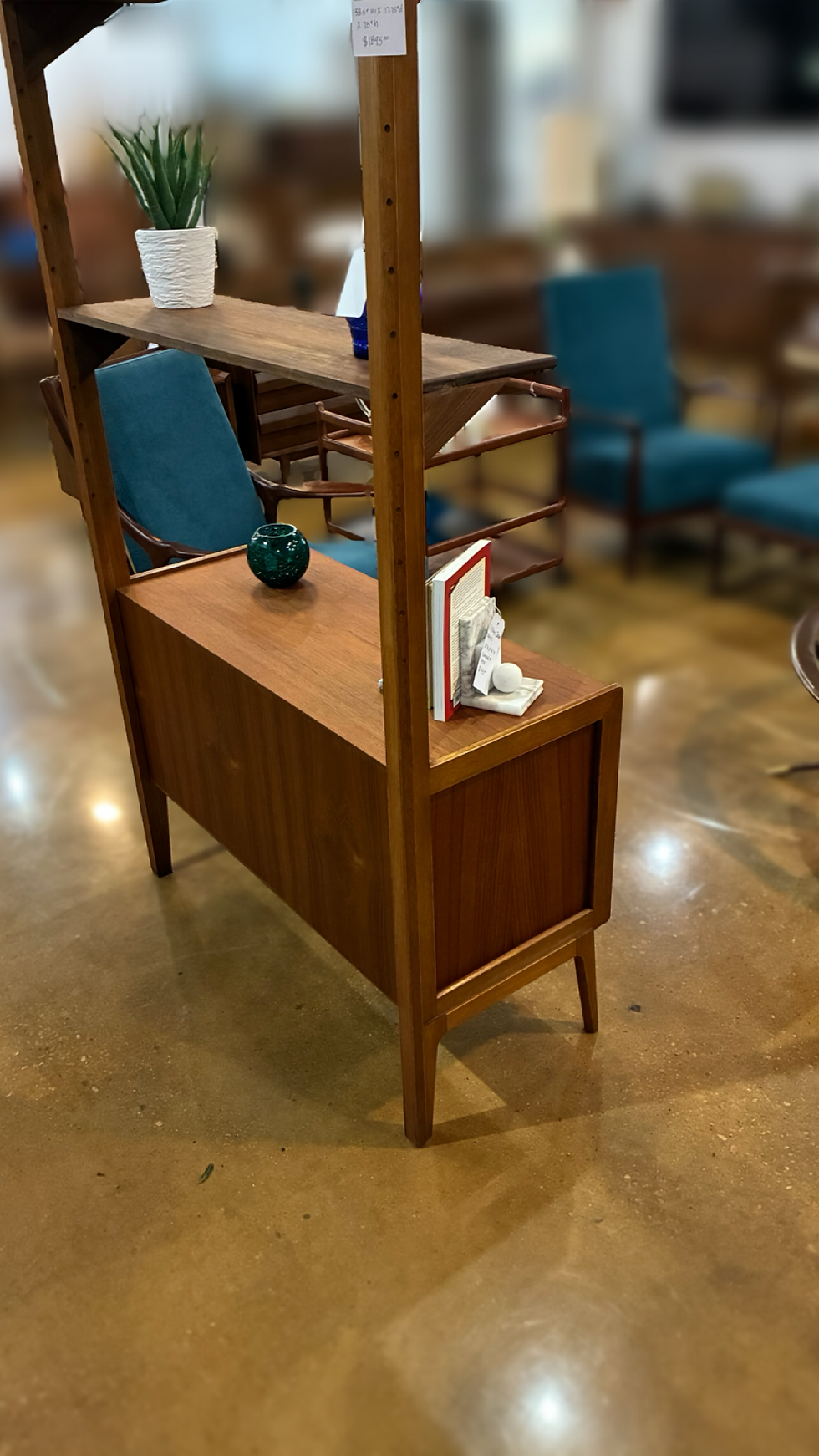 Thumbnail: Danish Teak Wall Unit