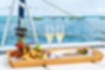 catamaran breakfast
