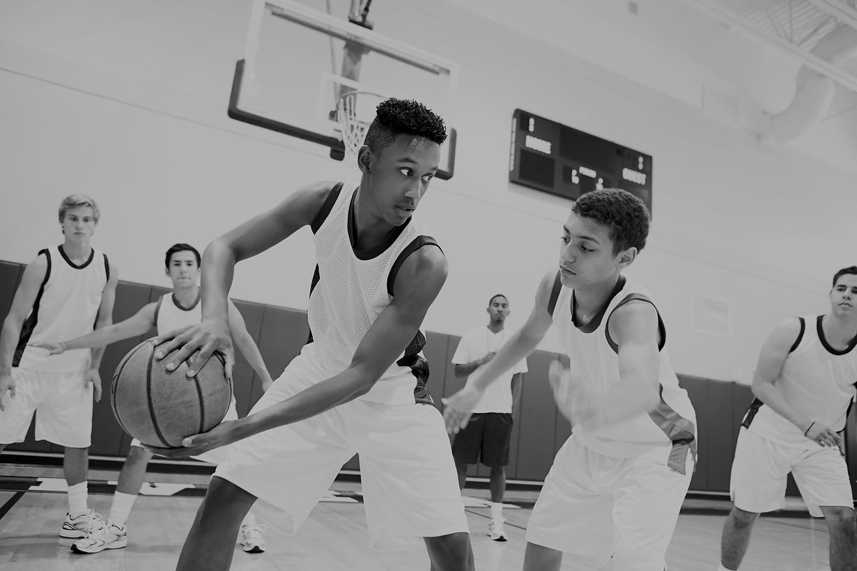 Brooklyn Lab basketball players