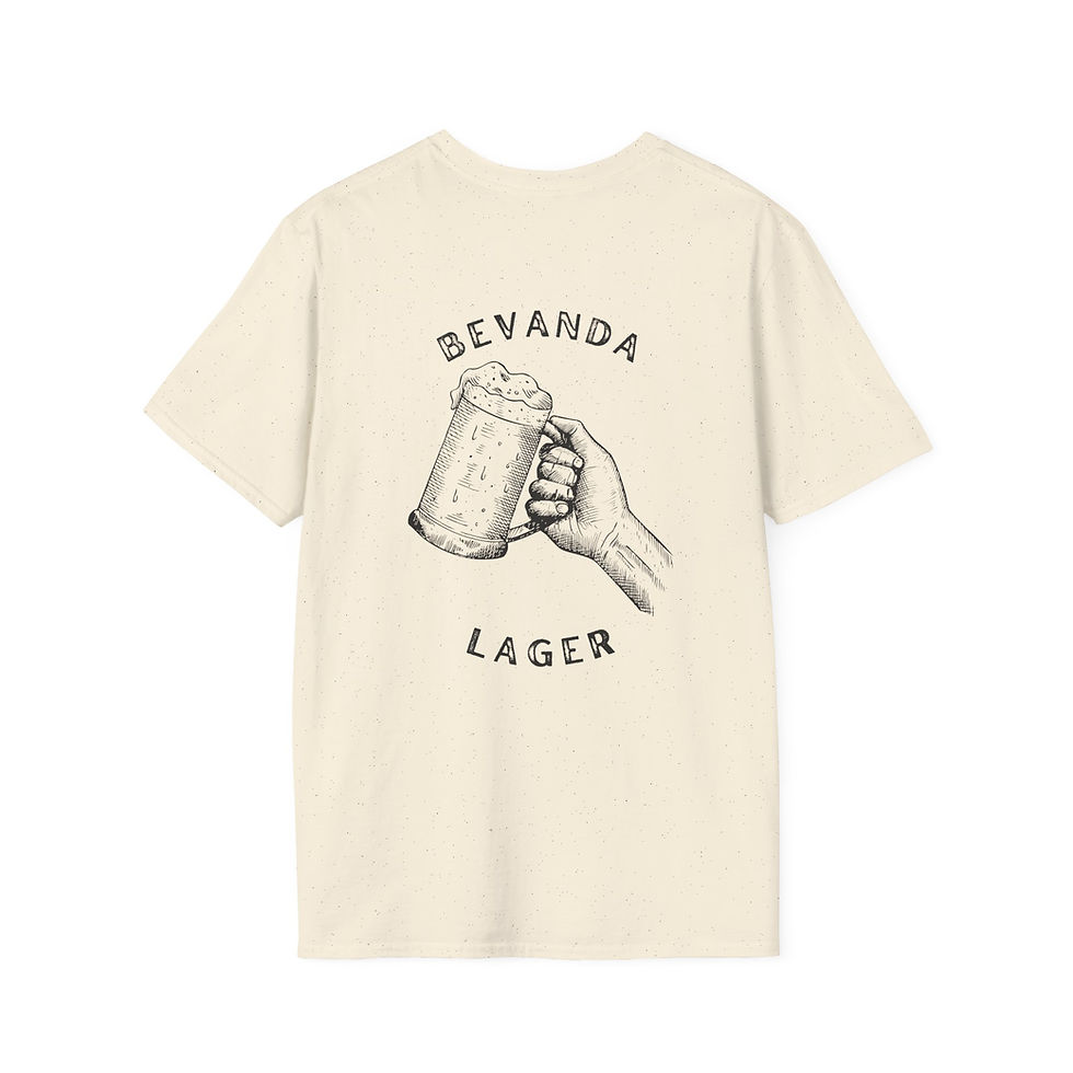 Thumbnail: Bevanda Bar Lager Tee - Black Font