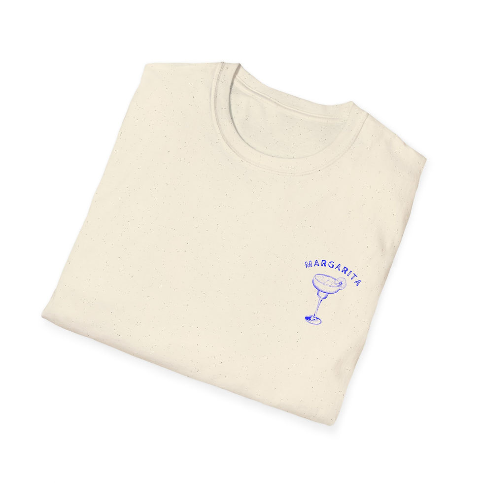 Thumbnail: Bevanda Bar Margarita Tee - Blue Font