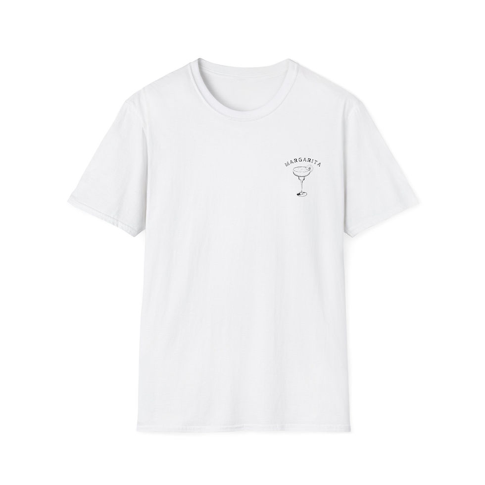 Thumbnail: Bevanda Bar Margarita Tee - Black Font