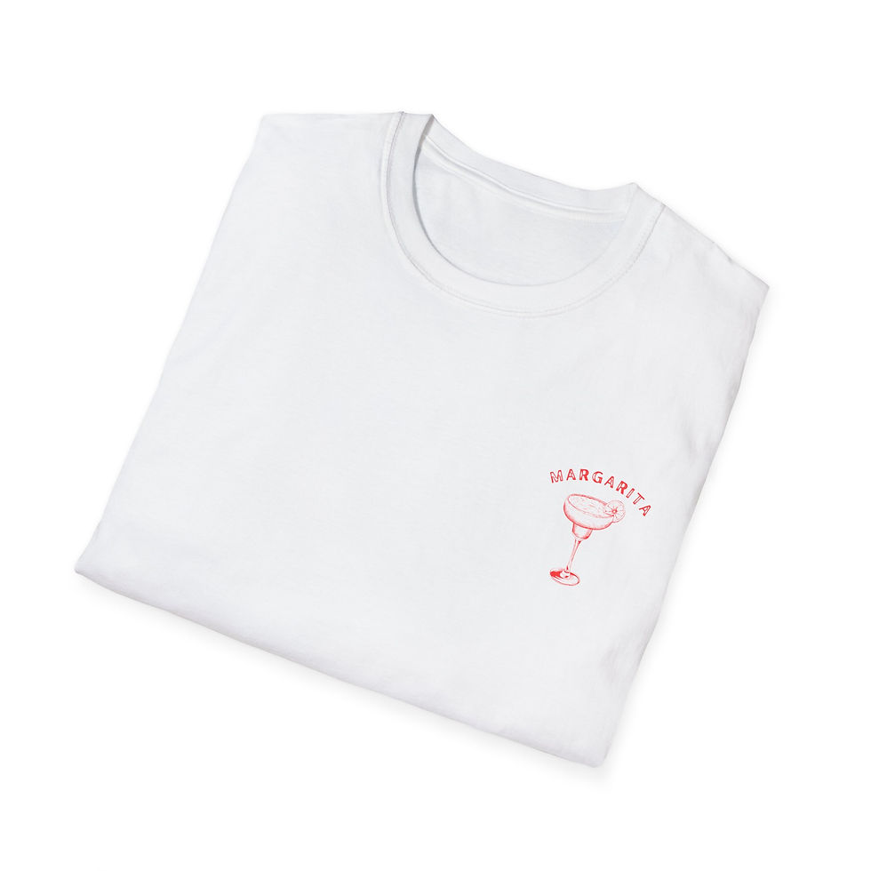 Thumbnail: Bevanda Bar Margarita Tee - Red Font