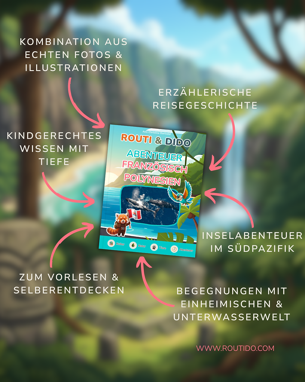 Miniaturbild: Entdeckerbuch - ROUTI & DIDO Abenteuer Französisch Polynesien