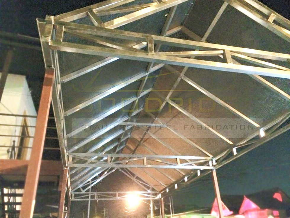 Stainless Steel Awnings 6