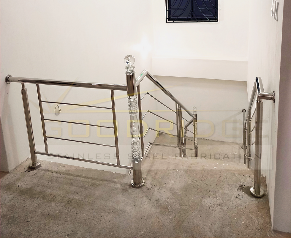 Stainless Steel CRYSTAL Post Railings 2
