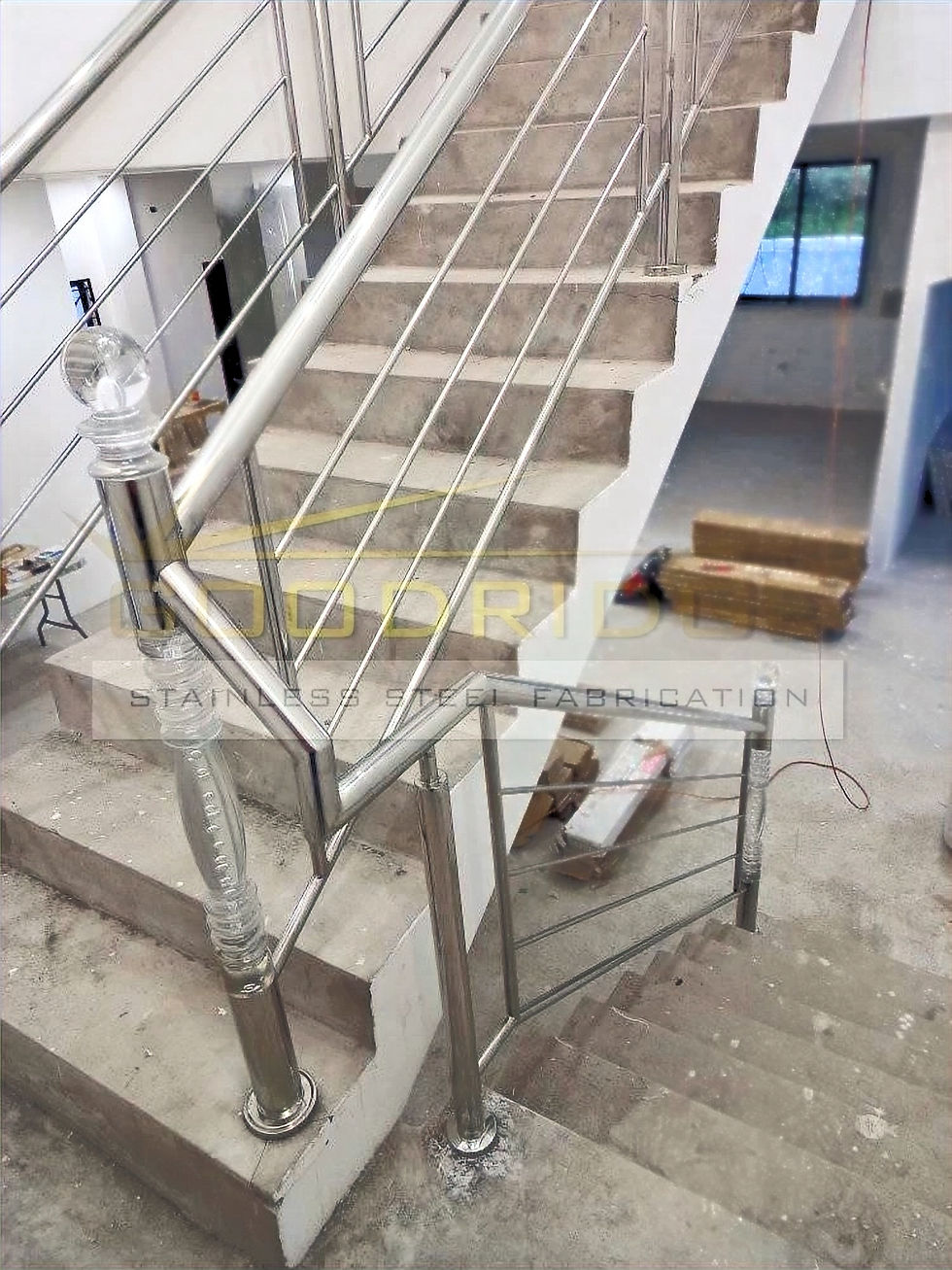 Stainless Steel CRYSTAL Post Railings 4