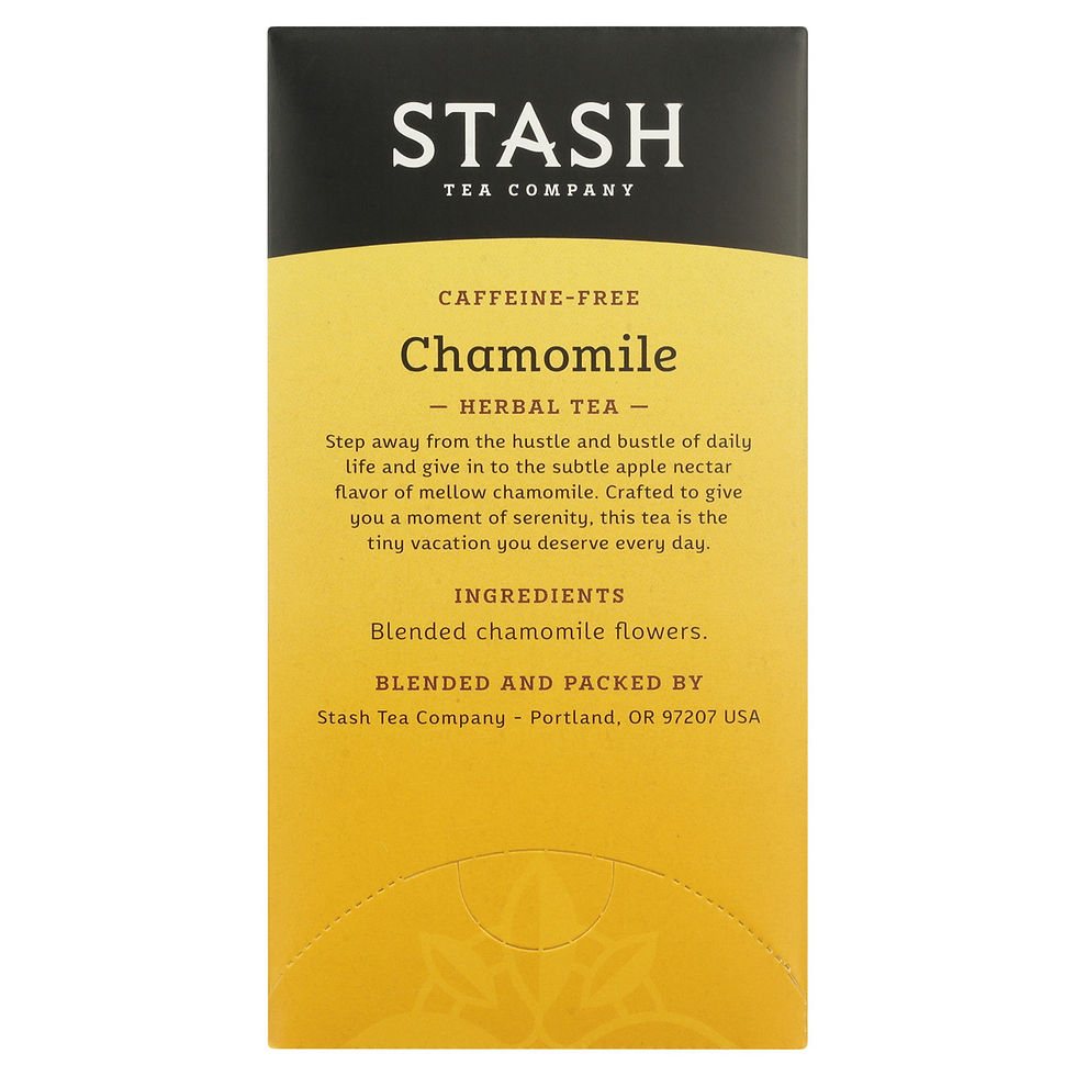 Thumbnail: Stash Tea Chamomile Tea (6x20 CT)