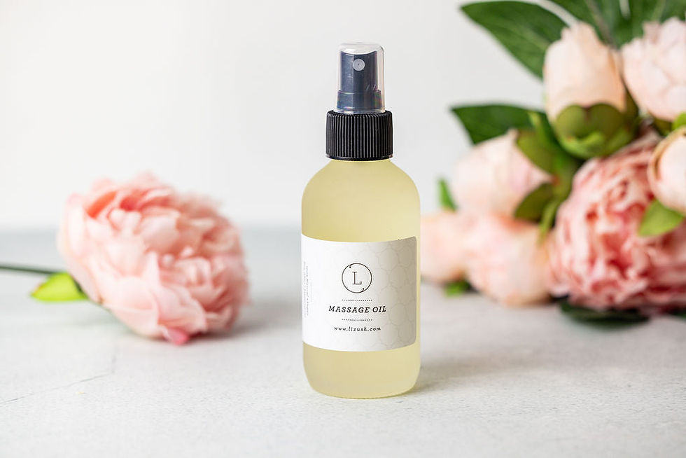 Thumbnail: Aromatherapy Eucalyptus Massage Oil, Natural Relaxing Body Massage Oil