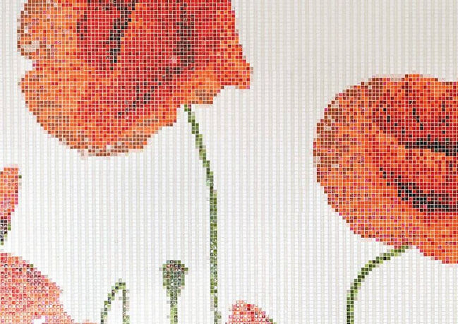 Intricate mosaic tile designs and installation for stunning decorative features in London.