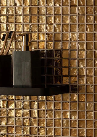 Intricate mosaic tile designs and installation for stunning decorative features in London.