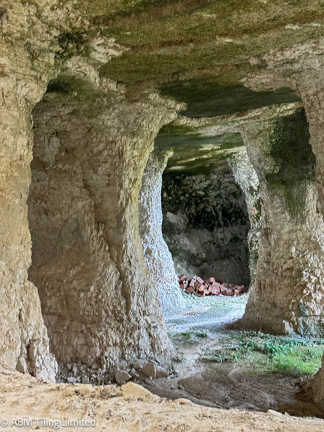 Driving into the Terrazzo quarry 
