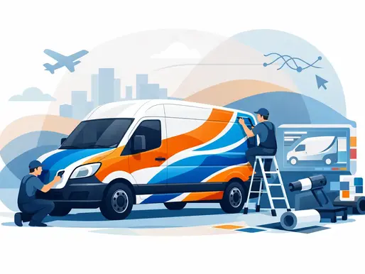 Commercial Van Wrapping That Works Harder
