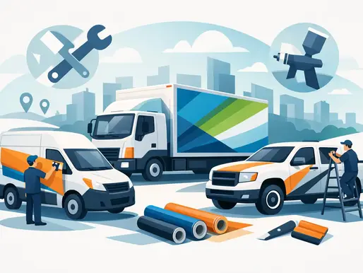 Fleet Vehicle Wraps That Work Harder
