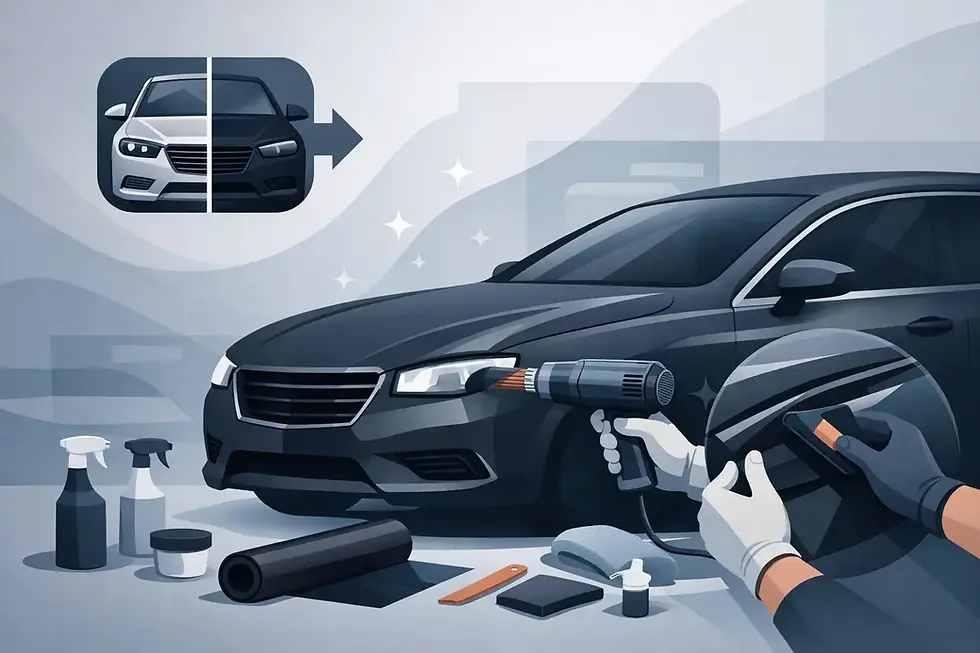 How to Dechrome a Car Properly