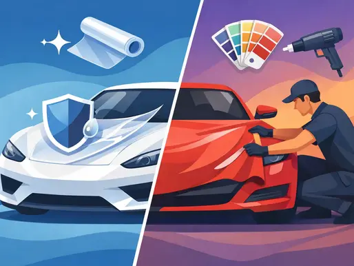 PPF vs Vinyl Wrap Protection Explained