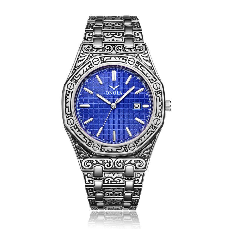 Thumbnail: ONOLA 3812 Stainless Steel Quartz Mens Watch