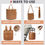 Thumbnail: Mommy Leather Diaper Backpack Bag With Changing Pad & Baby Organizer