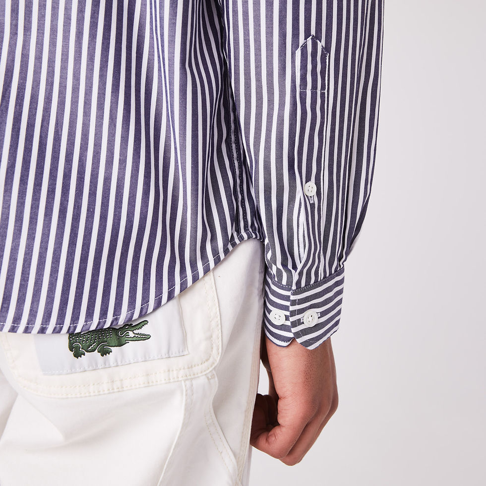 Miniatura: Camicie righe Lacoste