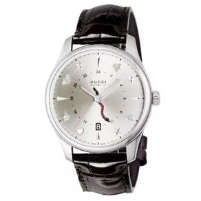 Gucci YA126332 G-Timeless Silver Dial Automatic GMT Men's Watch + Free Post $1,348 with best offers.