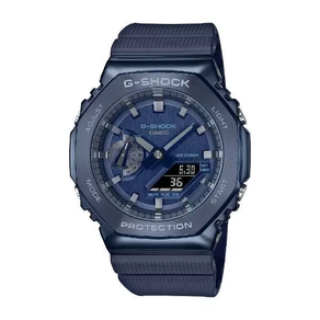 Casio GM-2100N-2AJF G-Shock Metal Covered Navy Blue Watch Paper + Free Post $268 with best offers.