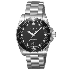 Gucci Dive YA136301B Black Dial Quartz Men's Watch + Free Post $1,258 with best offers.