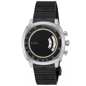 Gucci YA157301 Grip Black Chronograph Quartz Men's Watch+ Free Post $1,348 with best offers.