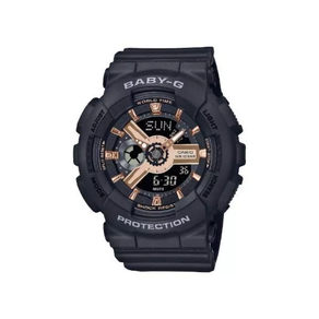 Casio Baby-G BA-110XRG-1AJF Ladies Black World Time Watch Paper+ Free Post $205 with best offers.
