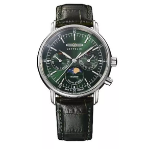 Zeppelin 8635-4 LZ14 Marine Full Calendar & Moonphase Women's Watch + Free Post $538 with best offers.