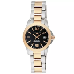 Longines L3.276.5.56.7 Conquest Black Dial Automatic Ladies Watch + Free Post $1,618 with best offers.