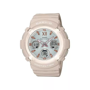 Casio Baby-G BGA-2800-4A2JF Smoky Pink Beige Solar Watch Paper+ Free Post $205 with best offers.