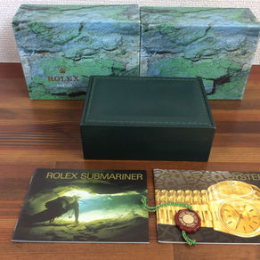 Rolex Vintage Submariner 14060 Watch Box 1997 + Booklets & Tag