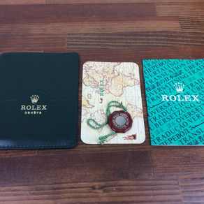 Rolex Vintage Card Holder + Cert booklet + Calendar Card 1992/1993