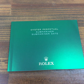 Rolex Oyster Perpetual Submariner Date Booklet in Spanish 2017