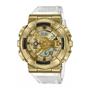 Casio G-Shock GM-110SG-9AJF Metal Covered Bezel Gold Watch Paper + Free Post $268 with best offers.