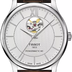 Tissot Tradition T063.907.16.038.00 Powermatic 80 Open Heart Watch +Free Post $898 with best offers.