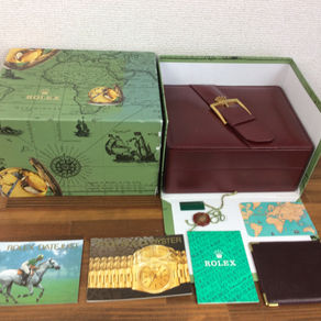 Rolex Day-Date Masterpiece 18366 Watch Box 1995 + Booklets, Tags etc