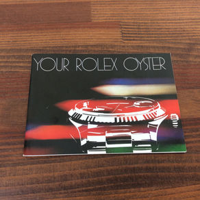 Rolex Vintage 1982 Your Rolex Oyster Booklet in English