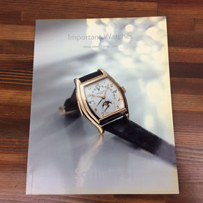 Sothebys Important Watches 124 Pages Book Hongkong April 2009 