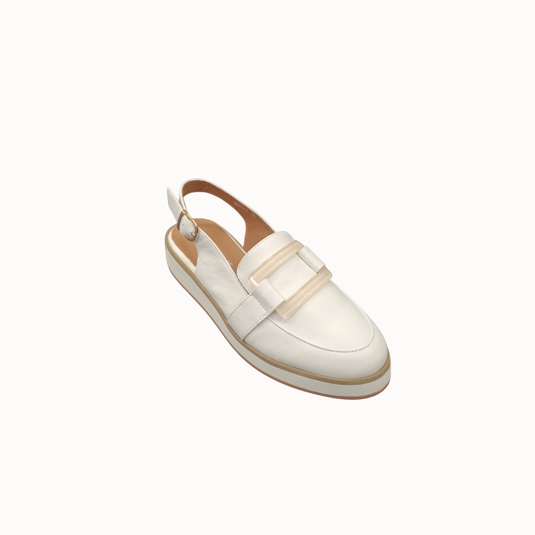Alfie & Evie - QUAVO WHITE LEATHER