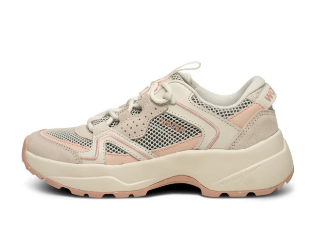 WODEN - SIF OPEN MESH BALLERINA/BLANC DE BLANC