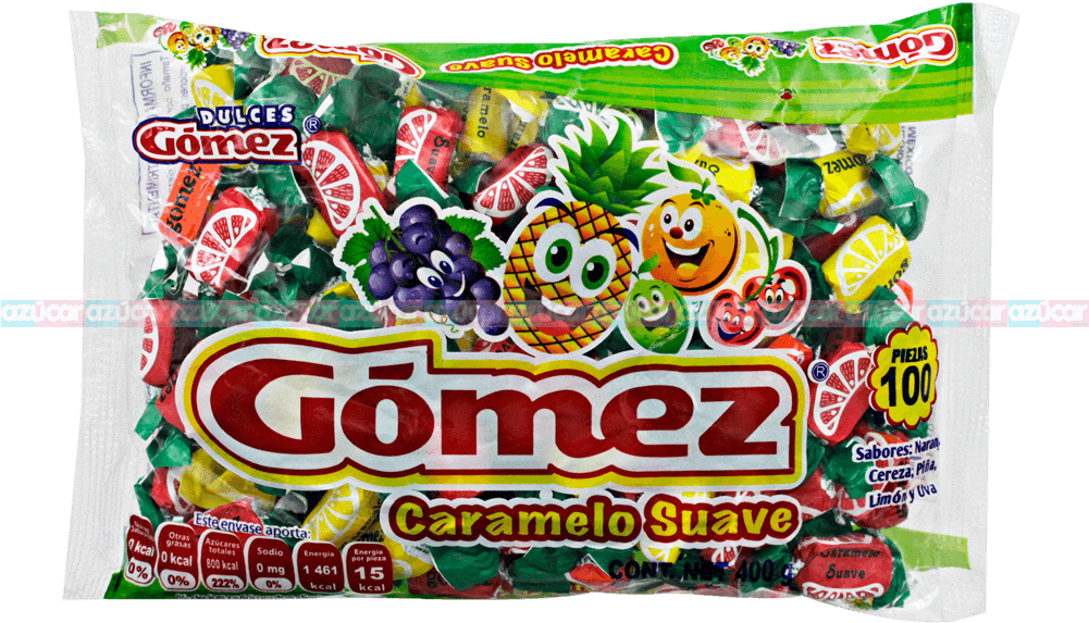 GOMEZ CARAMELO SUAVE FRUTAS