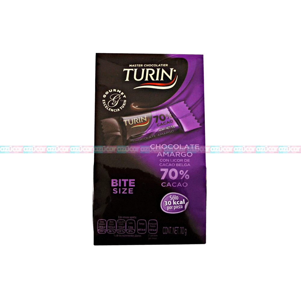 TURIN BITE SIZE AMARGO 70% CACAO