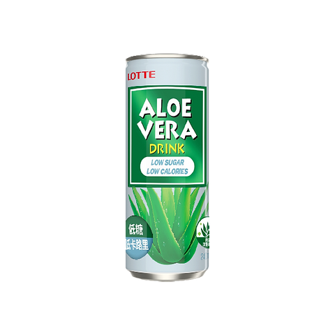 Lotte Aloe Vera Sugar Free 240ml | Goldtopcentury