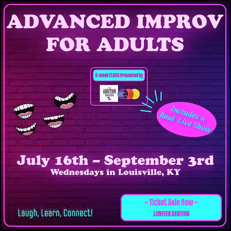 Advanced Improv - July 2025 (Wednesdays)