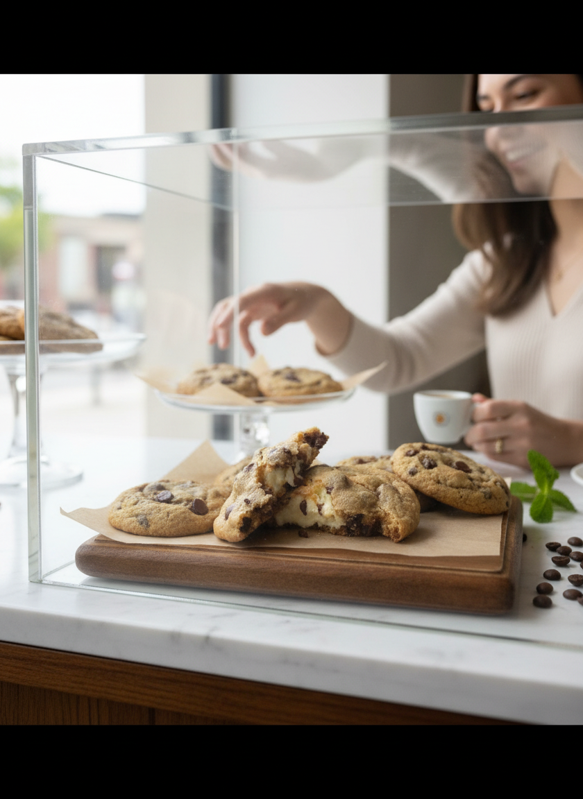 Chocolate Chip Cheesecake Overload Cookie