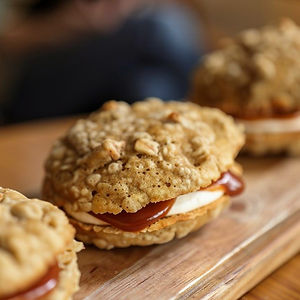 Banana Caramel Oatmeal Creampie