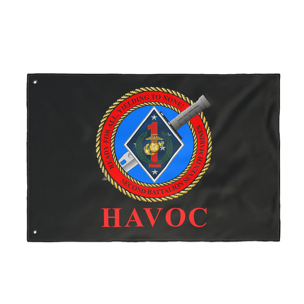 Thumbnail: Havoc Battalion Flag – Double-Sided Military Unit Banner